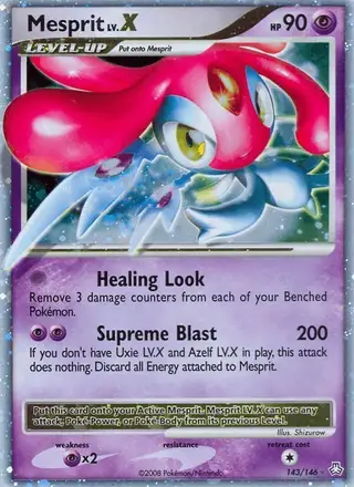 Mesprit #143 Legends Awakened PSA 10