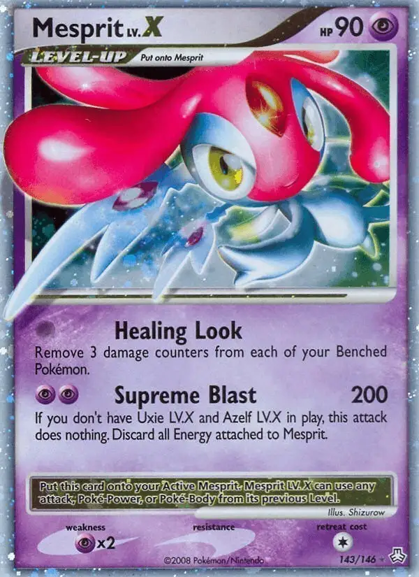 Mesprit #143 Legends Awakened PSA 10