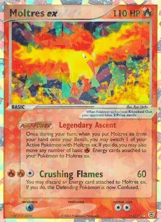 Moltres ex #115 FireRed & LeafGreen PSA 10