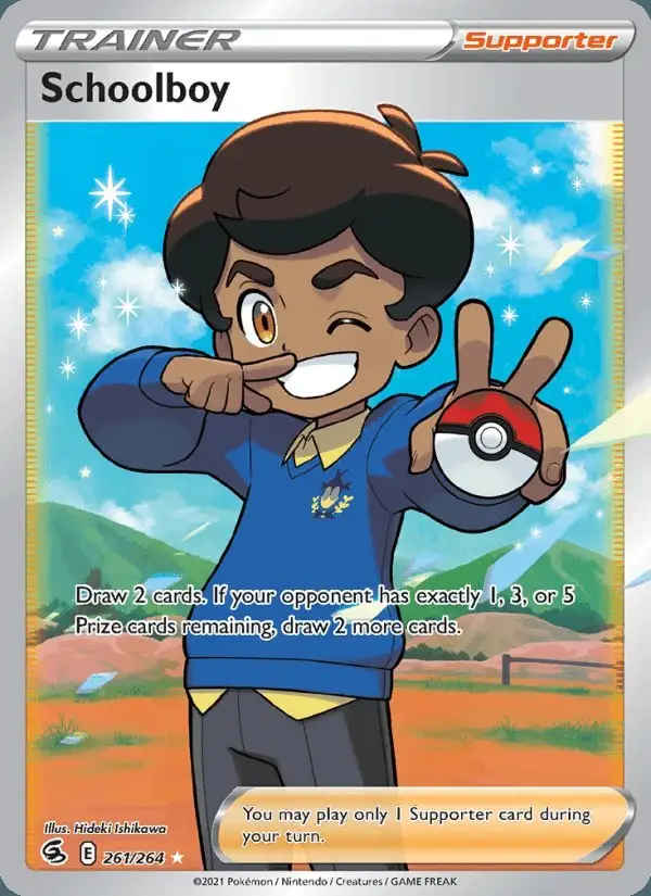 Schoolboy #261 Fusion Strike PSA 10