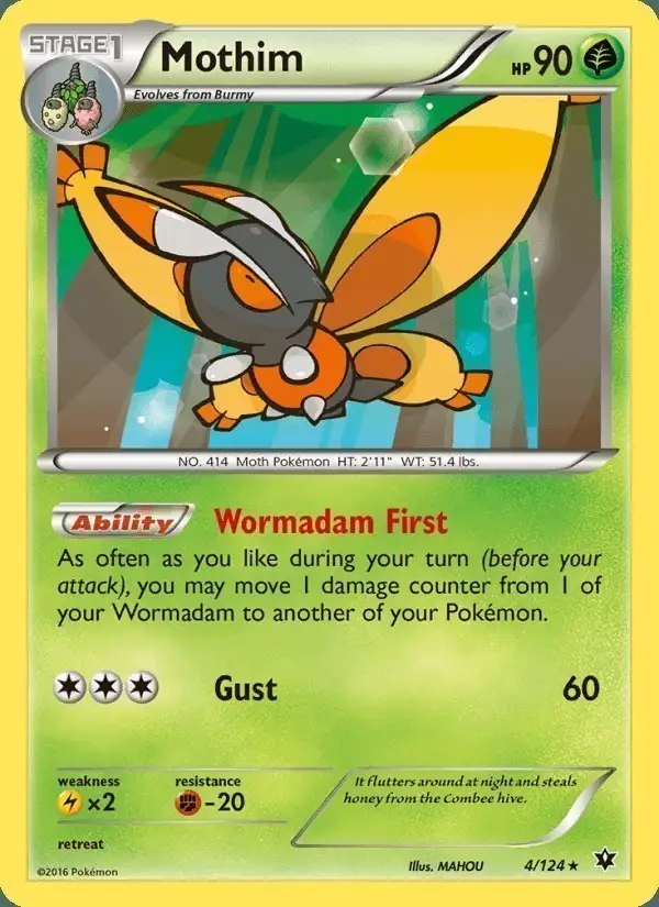Mothim #4 Fates Collide PSA 10