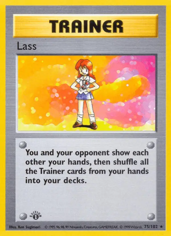 Lass #75 Base Set PSA 10