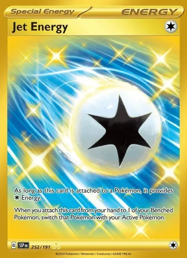 Jet Energy #252 Surging Sparks PSA 10