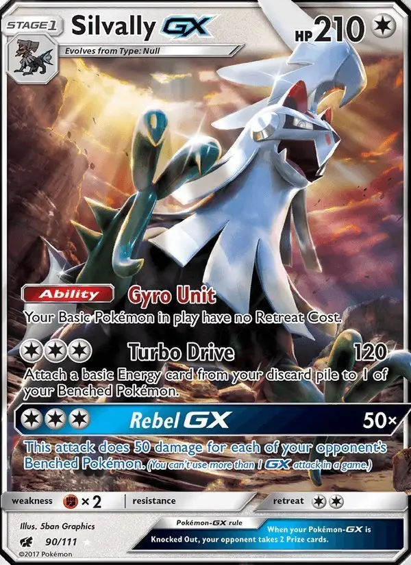 Silvally GX #90 Crimson Invasion PSA 10