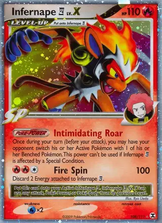 Infernape 4 #108 Rising Rivals PSA 10