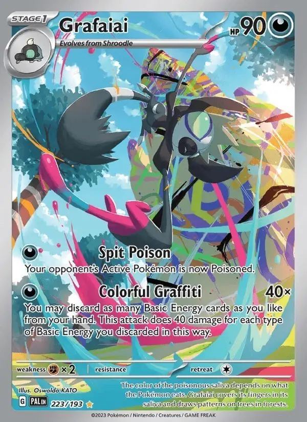 Grafaiai #223 Paldea Evolved PSA 10