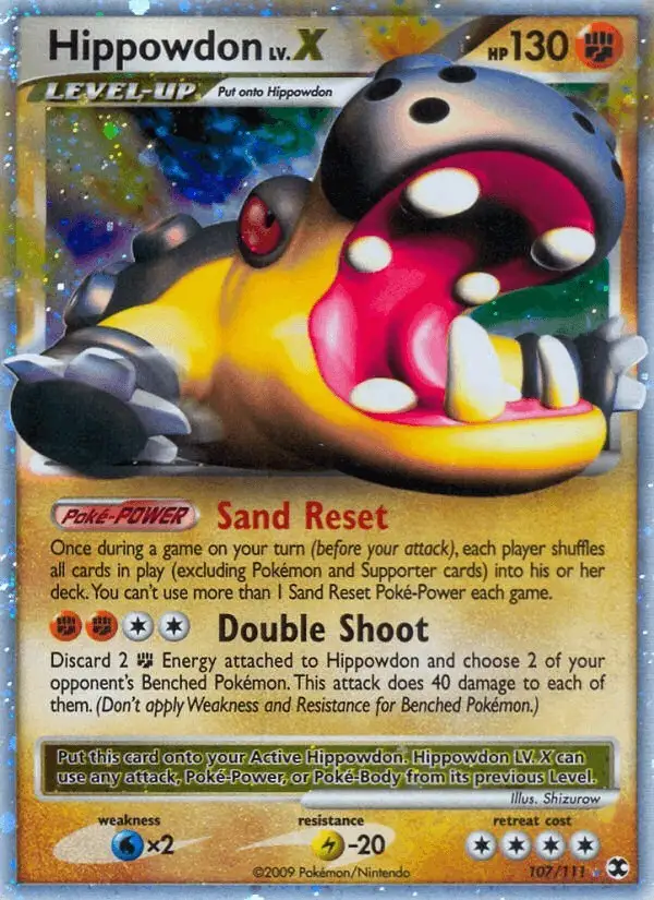 Hippowdon #107 Rising Rivals PSA 10
