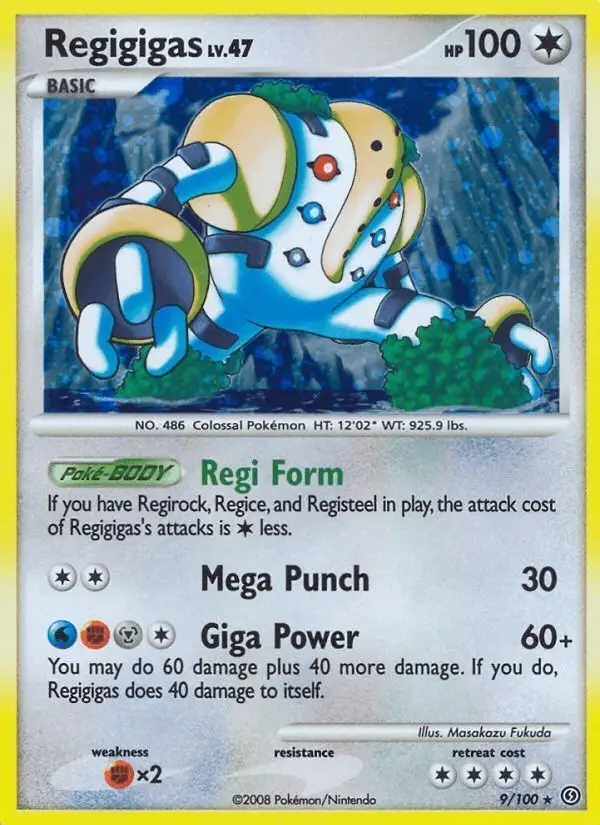 Regigigas #9 Stormfront PSA 10