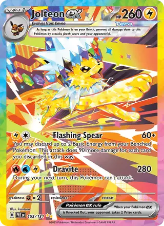 Jolteon ex #153 Prismatic Evolutions PSA 10