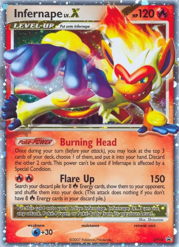 Infernape #DP10 DP Black Star Promos PSA 10