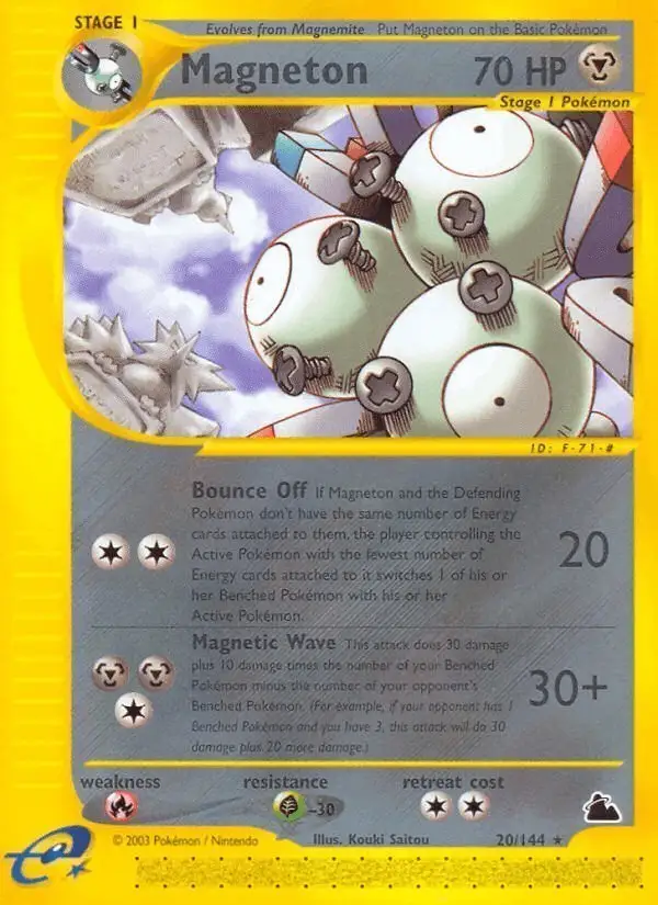 Magneton #20 Skyridge PSA 10