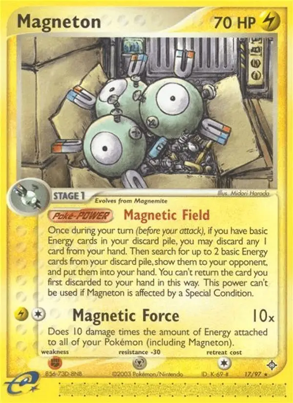 Magneton #17 Dragon PSA 10