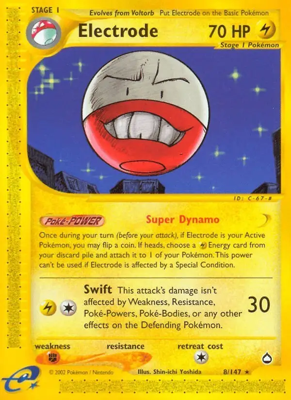 Electrode #8 Aquapolis PSA 10
