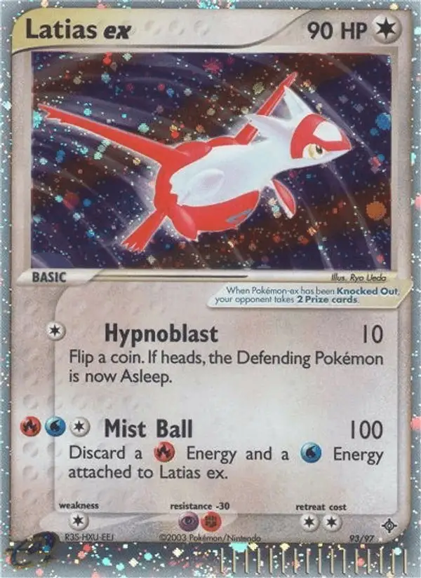 Latias ex #93 Dragon PSA 10
