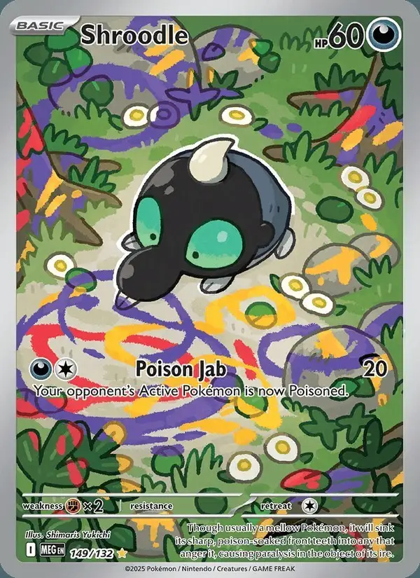 Shroodle #149 Mega Evolution PSA 10
