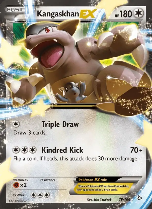 Kangaskhan EX #78 Flashfire PSA 10