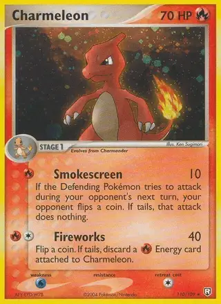 Charmeleon #110 Team Rocket Returns PSA 10