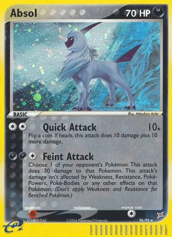 Absol #96 Team Magma vs Team Aqua PSA 10