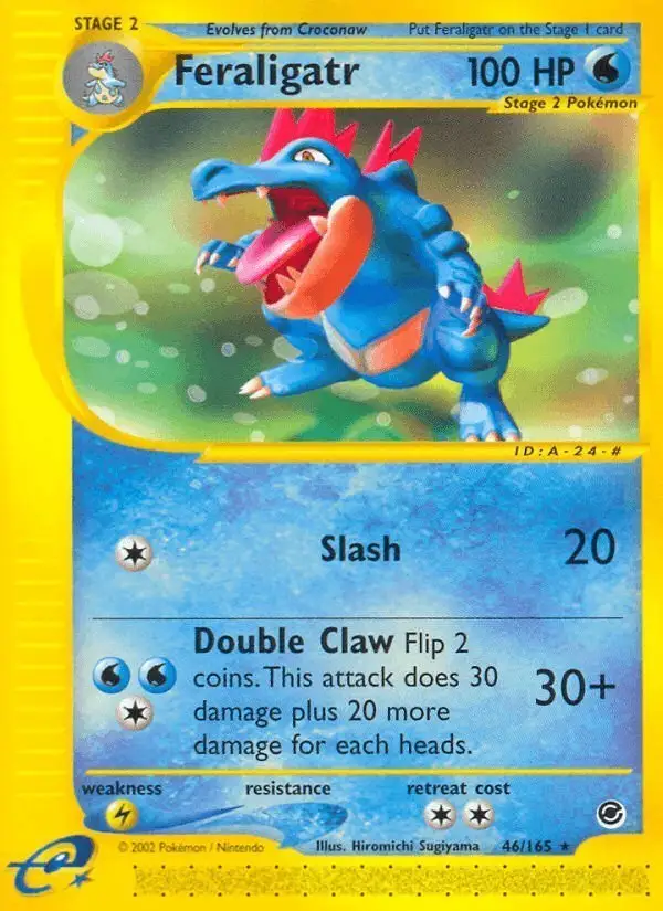 Feraligatr #46 Expedition Base Set PSA 10