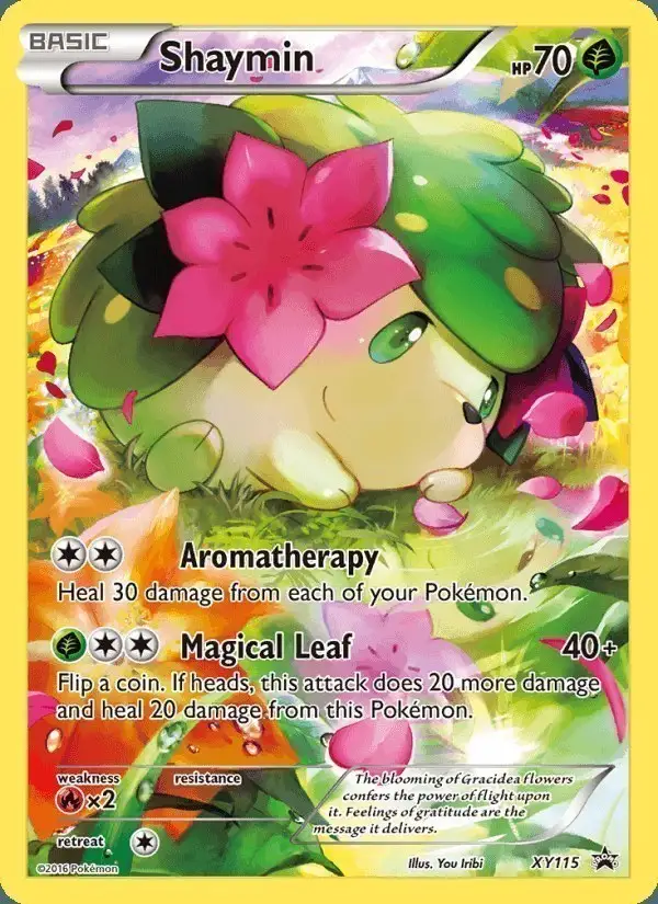 Shaymin #XY115 XY Black Star Promos PSA 10