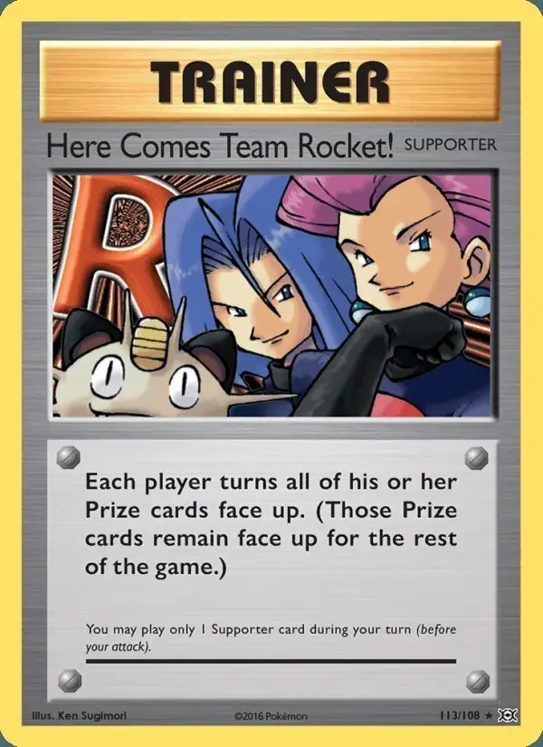Here Comes Team Rocket! #113 Evolutions PSA 10