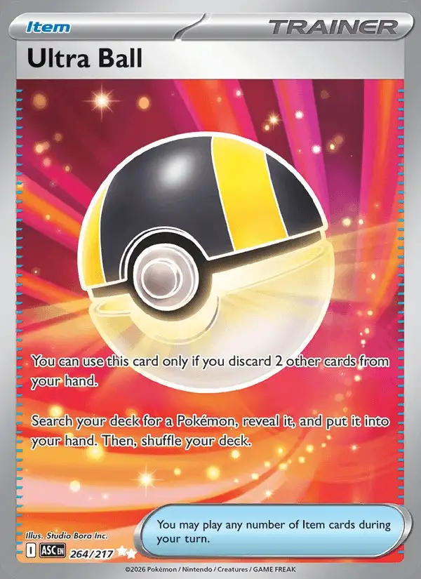 Ultra Ball #264 Ascended Heroes PSA 10